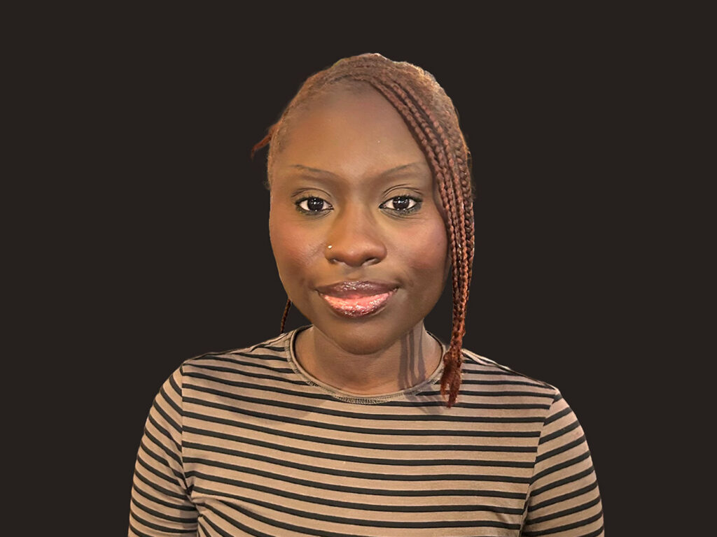 A studio-shot photo of Cassandra